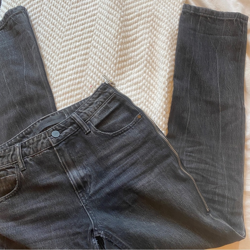 Alexander Wang side zip jeans EUC
